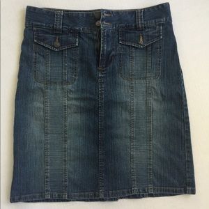 Denim skirt